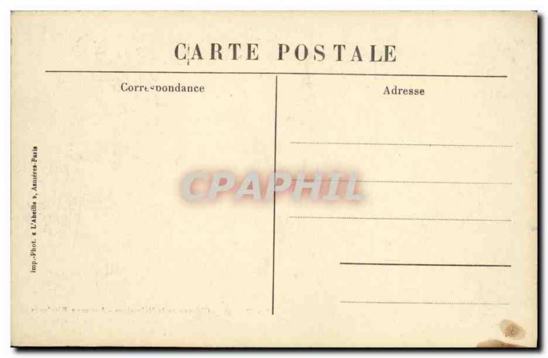 Old Postcard Rueil Malmaison Chateau of Old Residence Napoleon 1 Bathroom