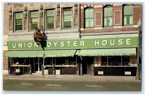 c1960 Exterior View Union Oyster House Building Boston Massachusetts MA Postcard