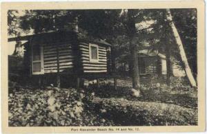 W/B Port Alexander Beach Cabins No 14 & 15 near Chalk River?