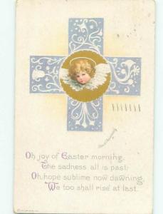 Divided-Back BEAUTIFUL ANGEL SCENE Great Postcard AB0081