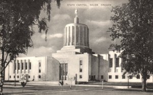 Vintage Postcard State Capitol Government Office Building Salem Oregon Mayrose