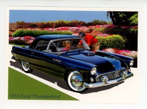 1955 Ford Thunderbird on USPS Postage-Paid Postcard  (6 X 4.25)