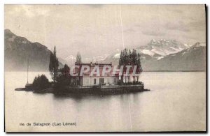 Old Postcard Chamonix It Salagnon Lake Geneva