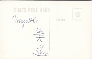 Chingwah Lee in the Good Earth CA Calif Signed RPPC Postcard F32 *as is