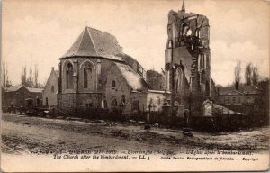 World War 1 France. US Army - WW1  Postcard