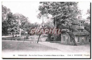 Old Postcard Versailles Petit Trianon Park Dairy Queen for home