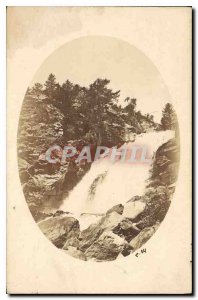 Postcard Old Waterfall