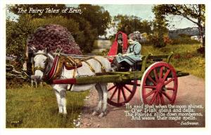 Irish Life    2 Children in Donkey Cart, poem