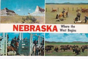 Nebraska Where The West Begins Multi View