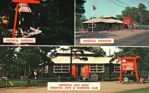 Postcard Oriental Gift Shoppe Arts And Garden Club Cape Cod Massachusetts MA