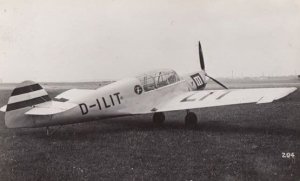 Unidentified WW2 Plane Military Liverpool War 25 Real Photo Aircraft Postcard