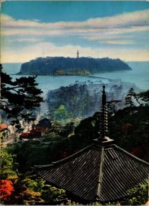 Picture Island near Kamakura Japan Postcard