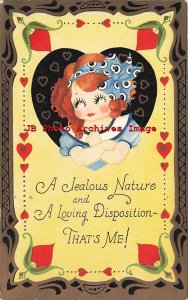 Valentine Day, Carrington, Art Deco, Jealous Nature & Loving Disposition