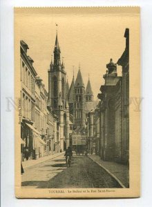 3060221 BELGIUM Tournai Le Beffroi et la Rue Saint Mar