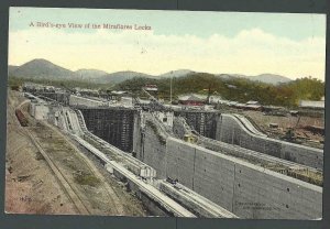 Ca 1911 PPC* Panama View Of The Miraflores Locks