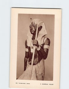 Postcard A Guardian Figure Tutankhamen Egypt