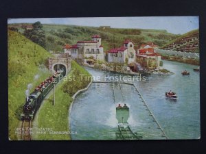 SCARBOROUGH Open Air Theatre & Peasure Park - Brian Gerald c1940's Postcard