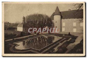 Postcard Old Castle Corcheval Saone et Loire St. Margaret Mary Alacoque so sp...