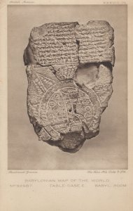 Babylonian Map Of The World Antique Postcard