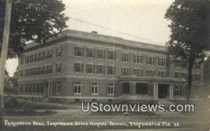 Real Photo, Purington Hall, Farminton State Normal School - Farmington, Maine...