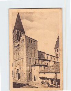 Postcard Eglise St-Philibert, Tournus, France