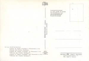 Postcard Europe Spain Pontevedra ruines of Santo Domingo 