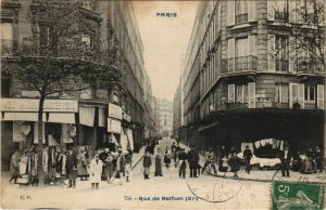 CPA PARIS 11e Rue de Belfort (16947)