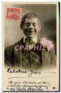 Postcard Fancy Old Man