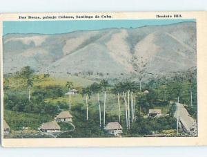 Unused Old Postcard BONIATO HILL Santiago De Cuba F5328