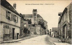 CPA St-LEU-d'ESSERENT - Route de CREIL (131145)