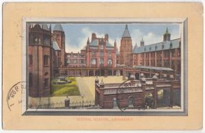UK, General Hospital, Birmingham, 1913 used Tuck Postcard