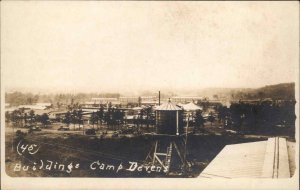 Ayer MA Camp Devens General View c1917 Real Photo Postcard #7