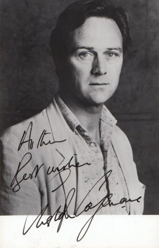 Christopher Cazenove Hand Signed Photo