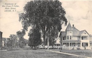 Residence of Mrs Chas F Fuller - Locke, New York NY  