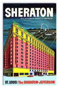 Sheraton-Jefferson Hotel St. Louis Missouri Postcard