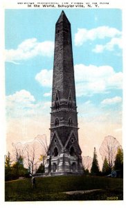 New York Schuylerville Saratoga Monument