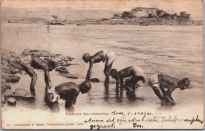 Egypt Pecheurs des Cataractes  Vintage Postcard C091