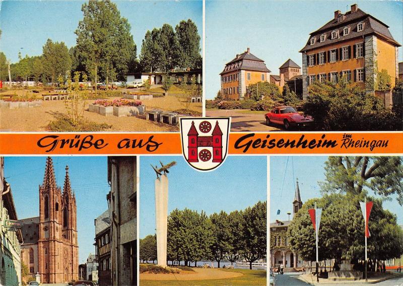 GG11945 Geisenheim Campingplatz, Schloss Johannisberg Rheingauer Dom Denkmal