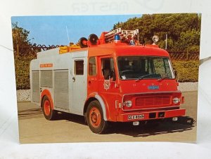 Norfolk Fire Service Dodge K850 Engine Appliance 1974 Gt Yarmouth Vtg Postcard