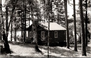 Real Photo Postcard Hamilton Lodge in Park Rapids, Minnesota~626