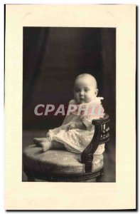 Photo Card Jean Polette Chateauroux September 1929 Children baby