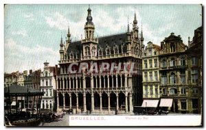 Brussels Old Postcard King's House