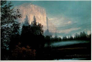 California Yosemite National Park El Capitan At Sunset