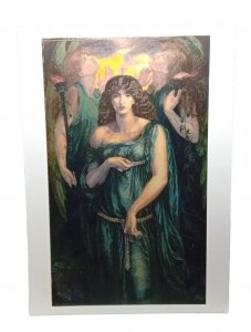 Astarte Syriaca 1877 Vintage Art Painting Postcard  Dante Gabriel Rossetti