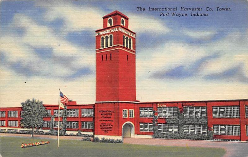 The International Harvester Co. Tower Erected in 1922 Fort Wayne