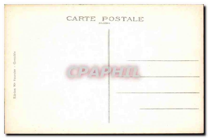 Old Postcard Dauphine line Mure La Pierre Percee