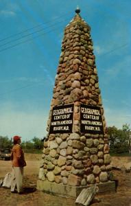 ND - Rugby. Geographical Center of North America Monument