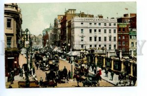 494621 UK London Strand Charing Cross Station carriages street advertising