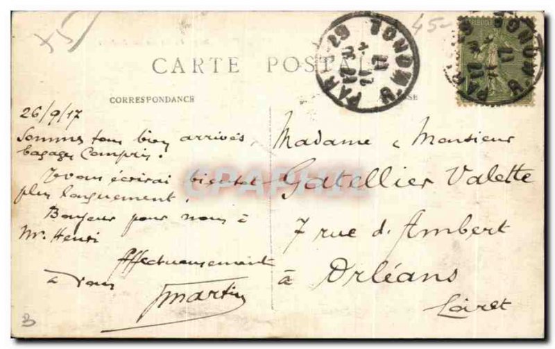 Old Postcard Paris Place de la Nation