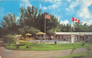 Naranja Florida 1960s Postcard Isla Gold Mobile Home & Travel Trailer Park